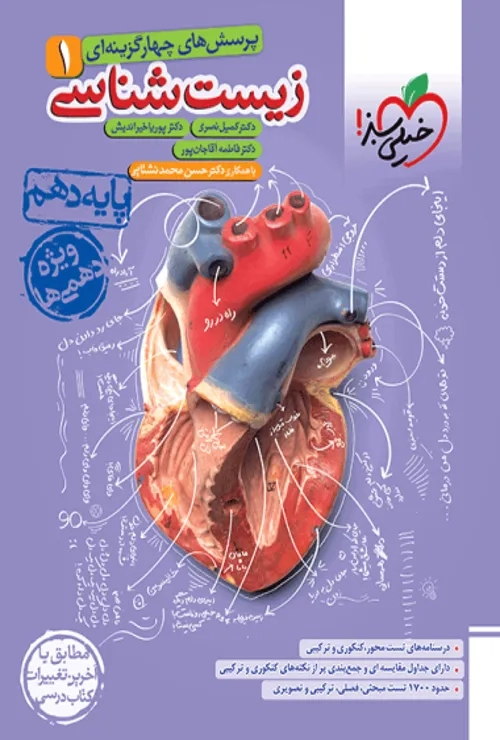 تست زیست دهم ویژه کنکور 1405 خیلی سبز