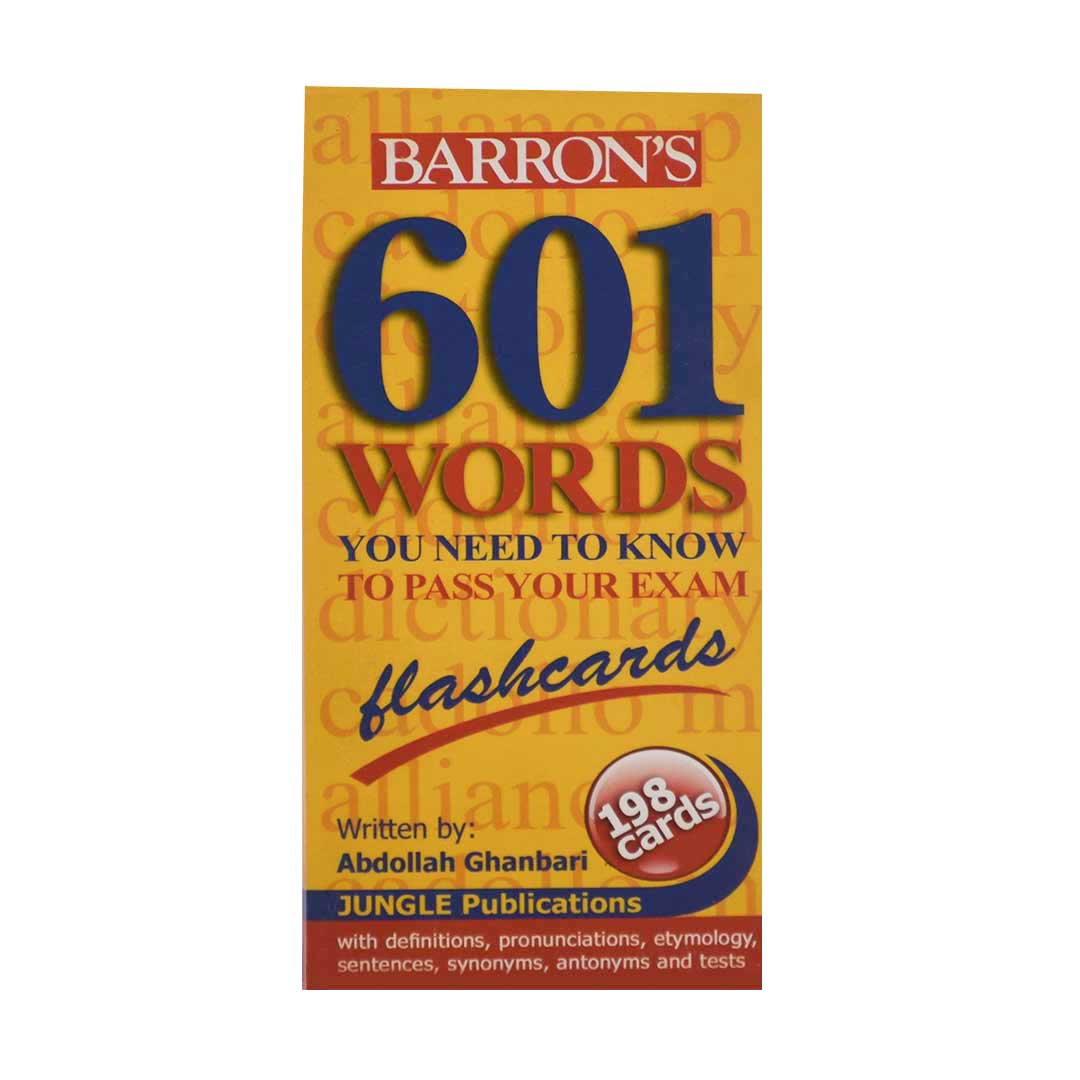 Flash Cards 601Words You Need to Know