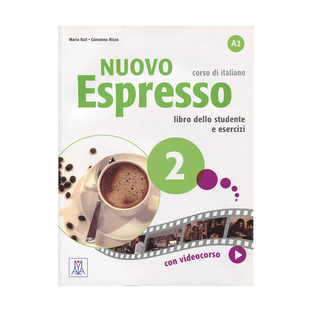 Nuovo EspressoItalian Edition Libro Studente A2+DVD