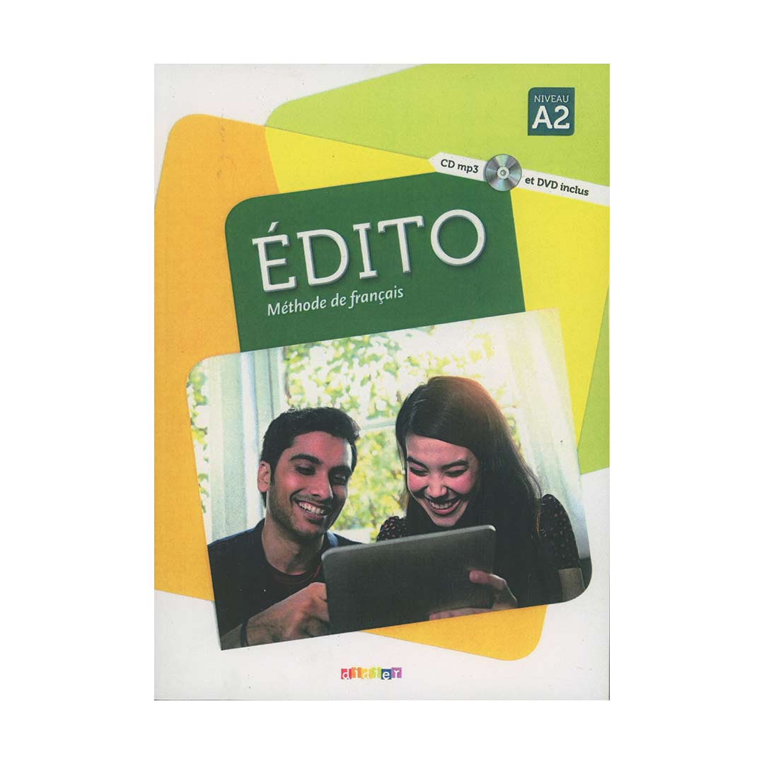 EDITO Niveau A2+Cahier+DVD