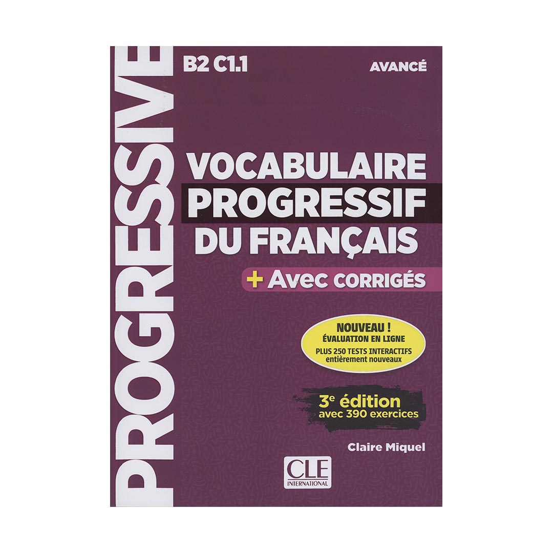 Vocabulaire Progressif Du Francais B2 C1.1 - Avance +Corriges+CD