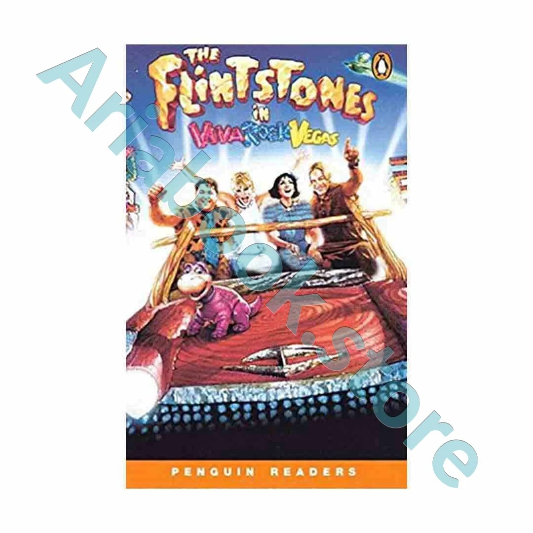 Old Version of penguin Readers 2 The Flintstones In Viva Rock Vegas