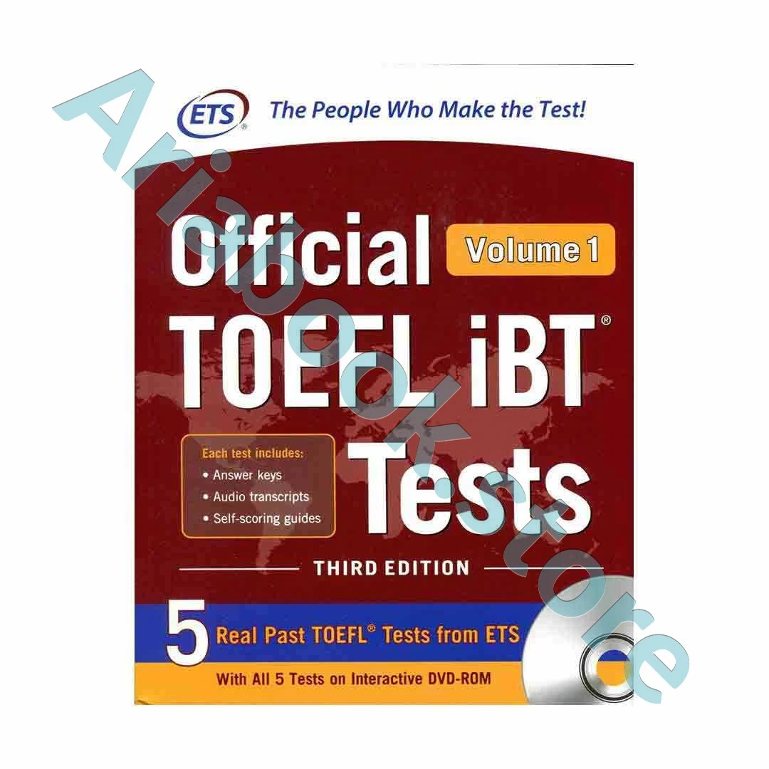 ETS Official TOEFL iBT Tests 3rd - Volume 1+ DVD