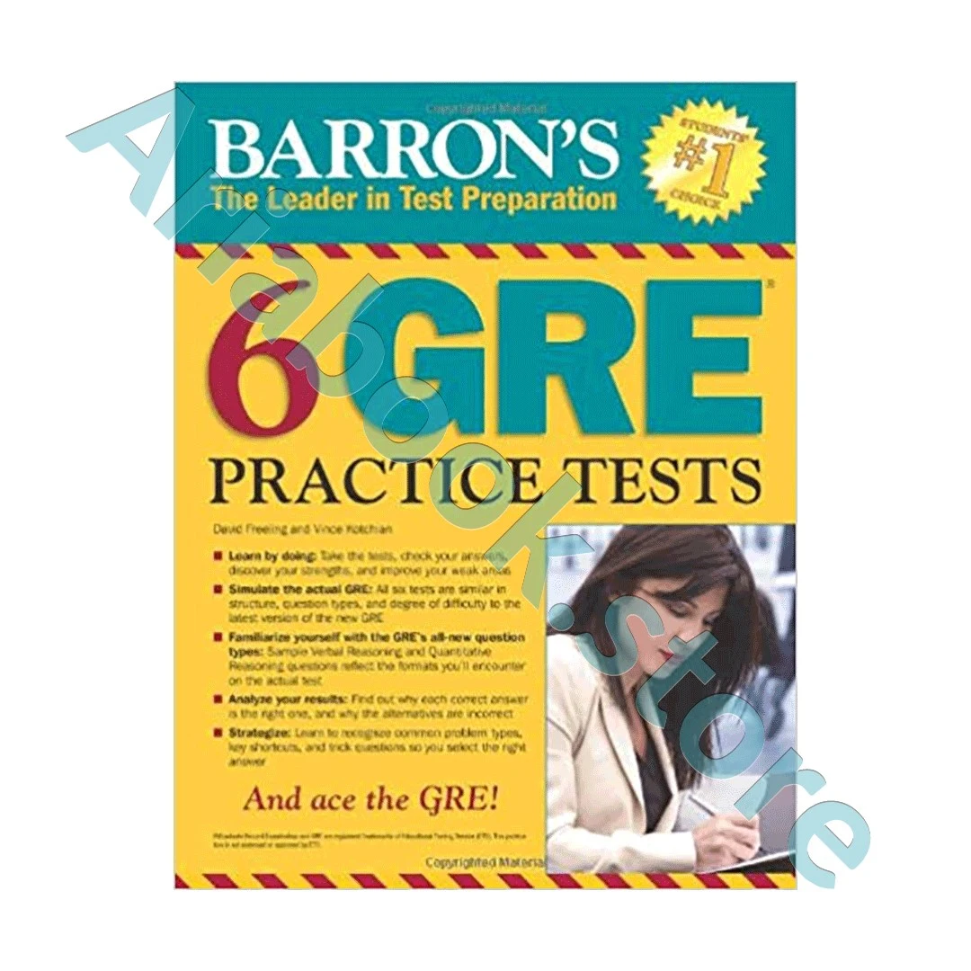 Barrons 6 GRE Practice Tests