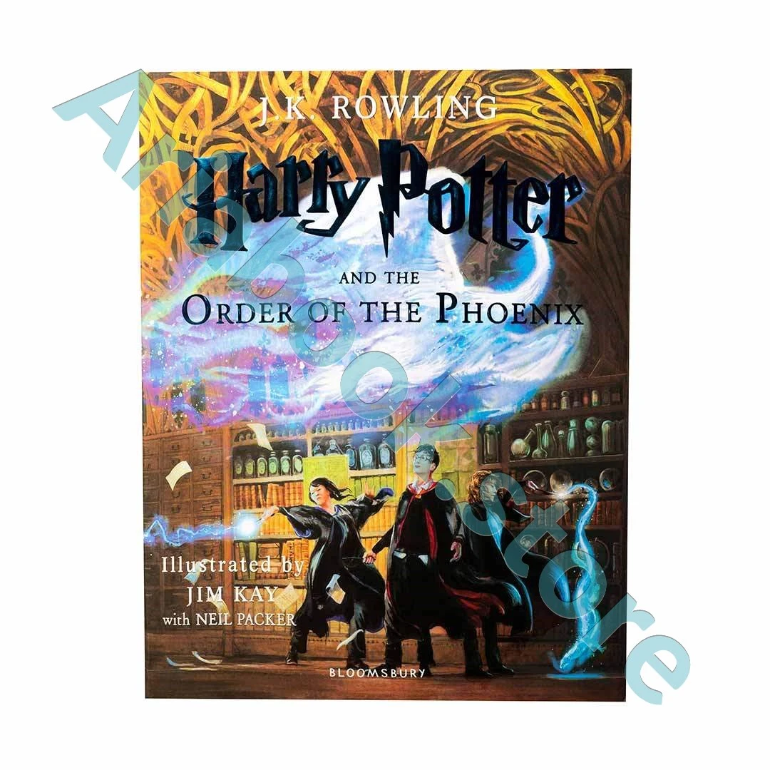 Harry Potter and the Order of the Phoenix - Illustrated Edition Book 5