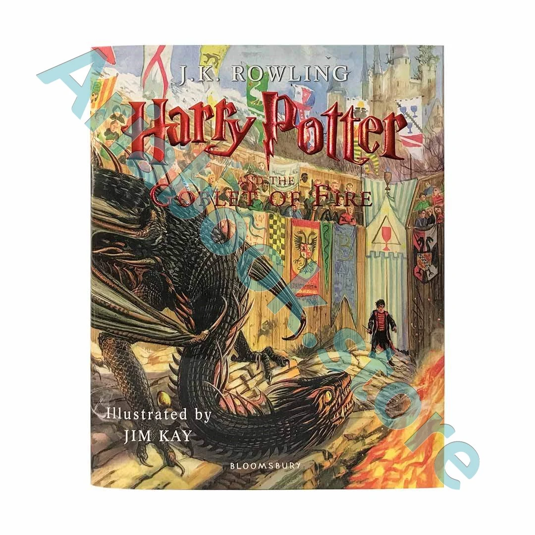 Harry Potter and the Goblet of Fire - Illustrated Edition Book 4