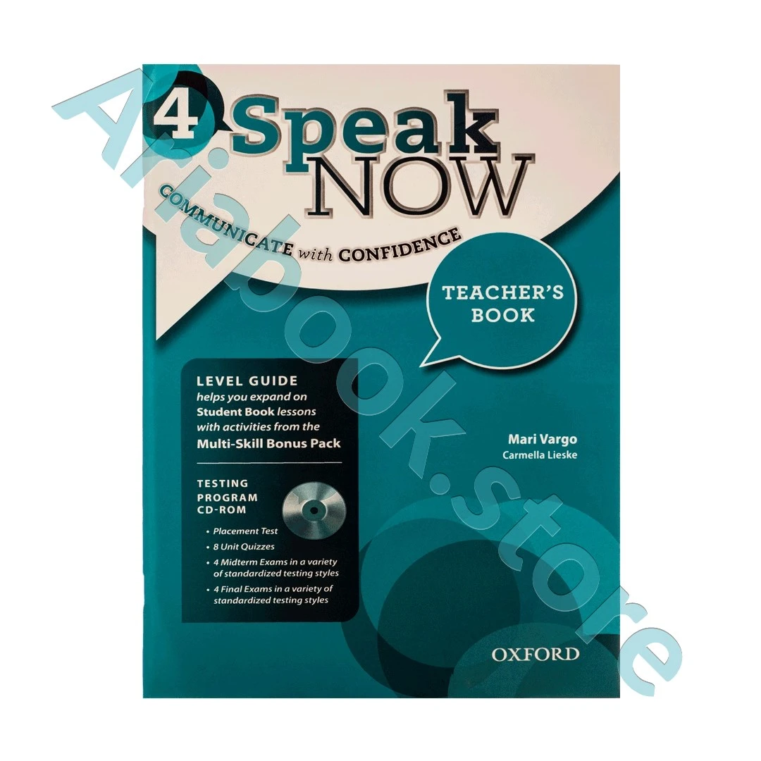 Speak Now 4 Teachers book