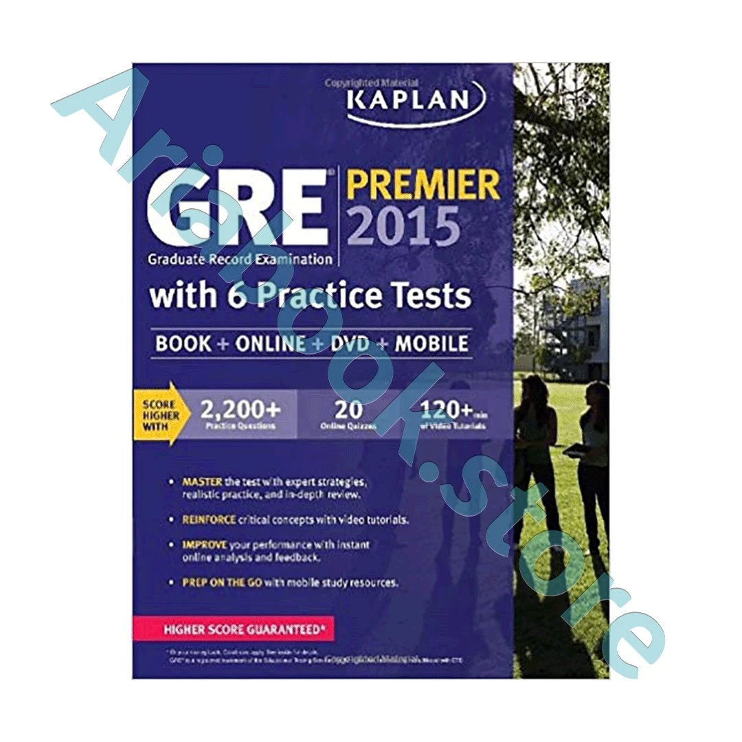 GRE Premier 2015 with 6 Practice Tests