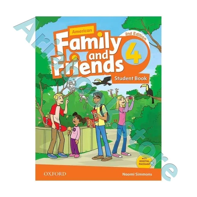 American Family and Friends 4 - 2nd (SB+WB)