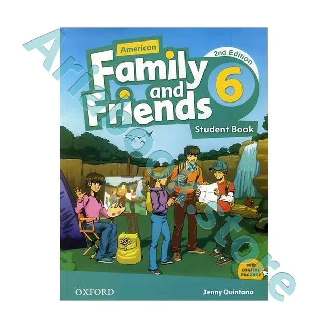 American Family and Friends 6 - 2nd (SB+WB)